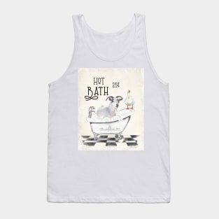 Farm Animals Bath D1 Tank Top